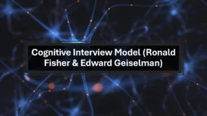 Cognitive Interview Model