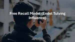 Free Recall Model
