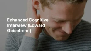 Enhanced Cognitive Interview