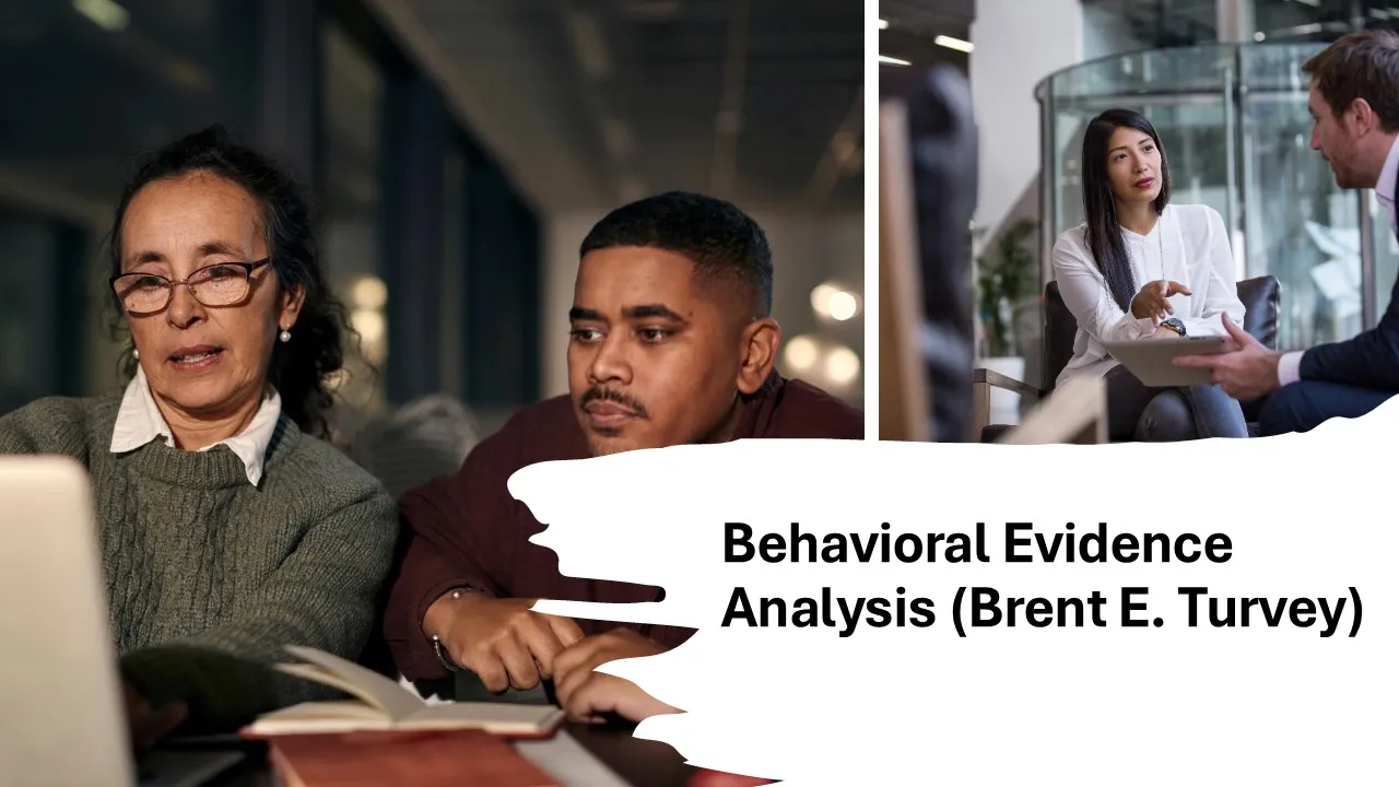 Behavioral Evidence Analysis Training Course | LPS Academy