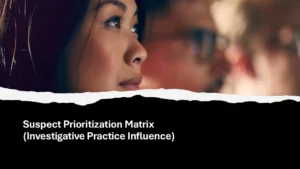 Suspect Prioritization Matrix