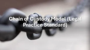 Chain of Custody Model