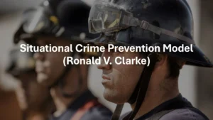 Situational Crime Prevention Model