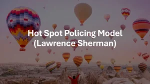Hot Spot Policing Model