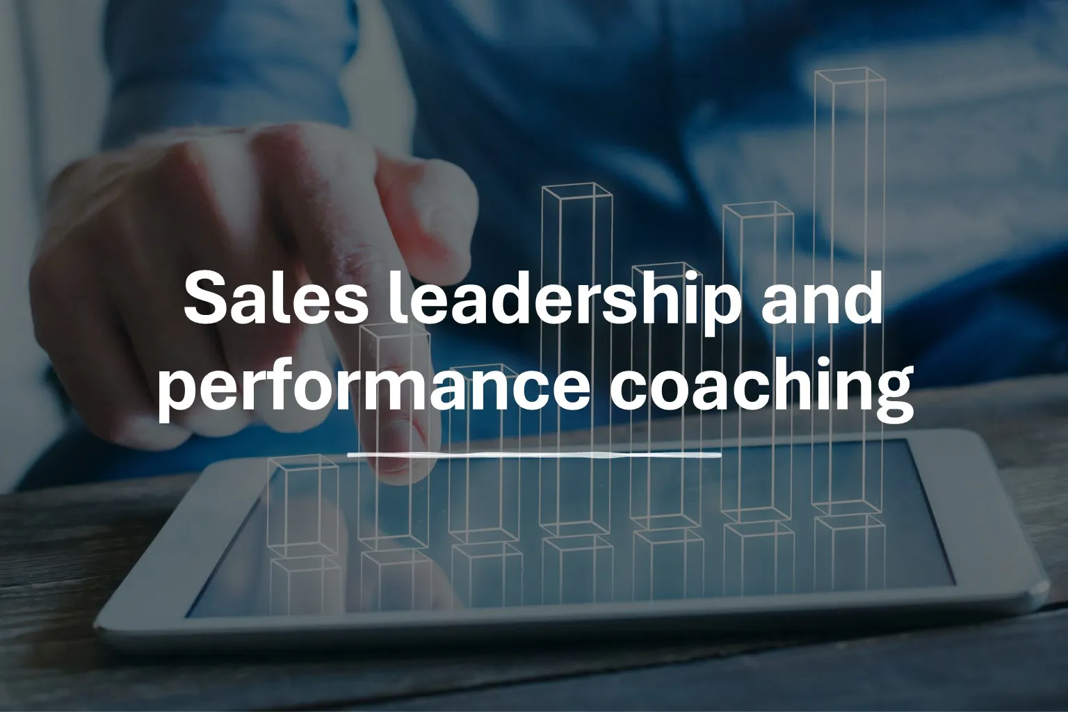 Sales leadership and performance coaching