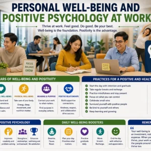 Personal Well-Being and Positive Psychology at Work