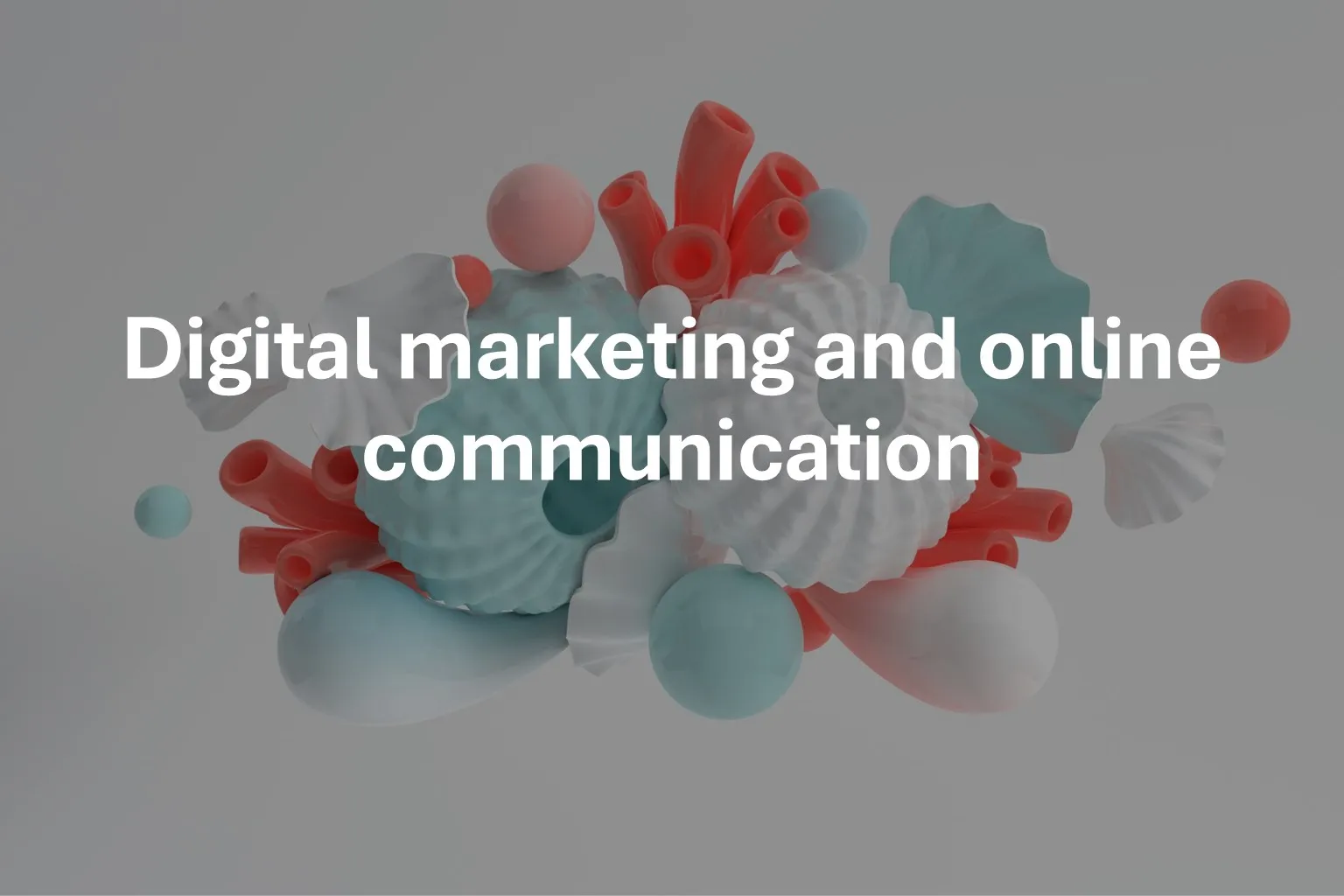 Digital marketing and online communication