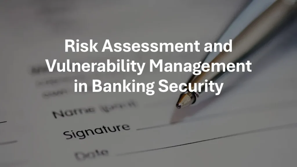 Bank risk team reviewing cybersecurity alerts, branch vulnerabilities, access logs and risk assessment dashboards for banking security.